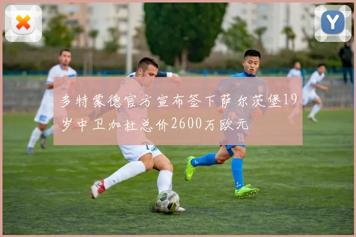 多特蒙德官方宣布签下萨尔茨堡19岁中卫加杜总价2600万欧元